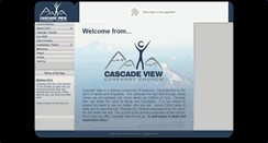 Desktop Screenshot of cascadeview.org