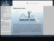 Tablet Screenshot of cascadeview.org